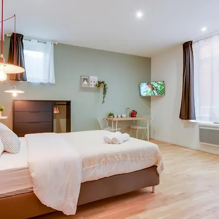 Hypercentre - Gares - Superbe Studio Cozy Apartment Lille